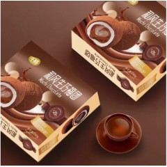 千格生巧福团8枚 零食巧克力大福雪媚娘糕点点心网红小吃纯可可240g